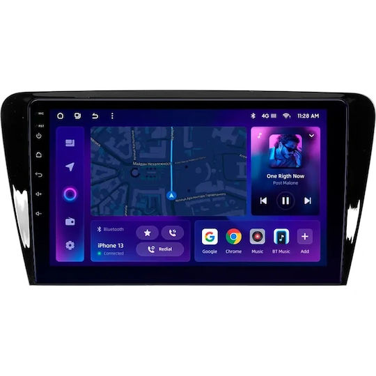 Navigație Auto Moss M2 Skoda Octavia 3 2013-2018 4+64GB 10" IPS Octa-Core 1.6GHz Android 4G Bluetooth 5.1 DSP Variantă B