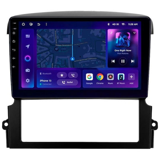 Moss M3 Car Navigation Kia Sorento 2002-2010 4+32gb 9" Qled Octa-core 2ghz Android 4g Bluetooth 5.1 Dsp