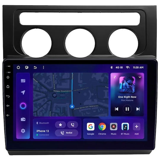 Car Navigation Moss M2 Volkswagen Touran 1 2003-2010 4+32gb 10 Zoll Ips Octa-core 1.6ghz Android 4g Bluetooth 5.1 DSP Variante B