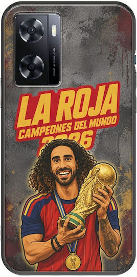 La Roja Campeones Del Mundo Marc Cucurella OnePlus Nord N20 SE Black TPU Black Silicone Mobile Phone Case