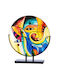 Gilde Glass Decorative Object Verona 15×49×60cm