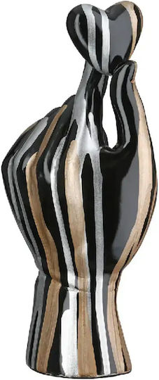 Gilde Decorativ Mână Inima Drip 7,5×10,5×25,5 cm
