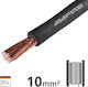 Xsk10-blk Ampire 10mm2 7awg Black Single-core Power Cable Copper 35m Reel