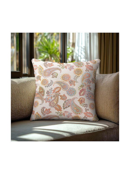 Beauty Home Decorative Pillow Case Stoffa Indian Indian Lachuri 40x40cm