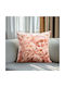 Beauty Home Decorative Pillow Case Romantic Peony Dream Pink Velvet 40x40cm