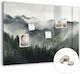 Placă Magnetică Peisaj Forestier Un Magnet 100x70