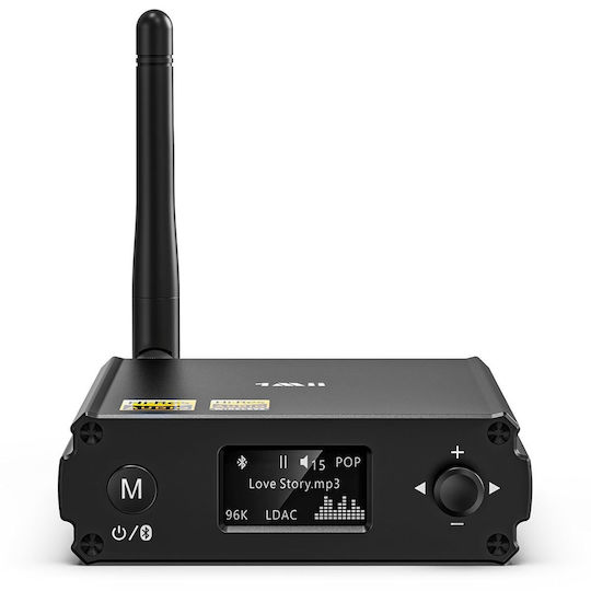 Hifi Receptor 1mii Ds220 Bluetooth 5.3 Es9018k2m Dac – Ldac Aptx Hd Aptx Ll Afișaj Oled Mod Eq Hi-Res Stereo Audio Adaptor Amplificator Difuzoare Tv Rca Optic Usb Wireless Sunet Audiophile
