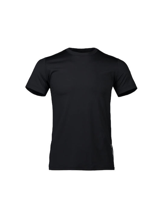 Poc Tricou De Ciclism Pentru Bărbați Cu Mâneci Scurte Mountain Bike Negru