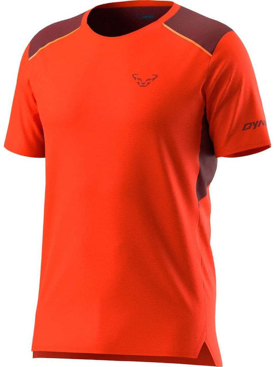 Dynafit Sportliches Herrenbluse T-Shirt Koralle
