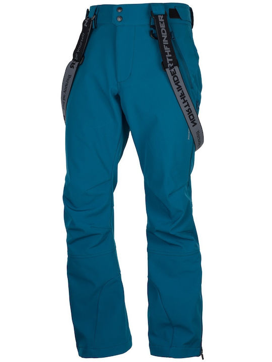 Northfinder 108028-526-105 Ανδρικό Παντελόνι Σκι & Snowboard Soft Shell Μπλε