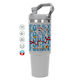 Koupakoupa Forky Θερμός Ανοξείδωτο 890ml Γκρι μ...
