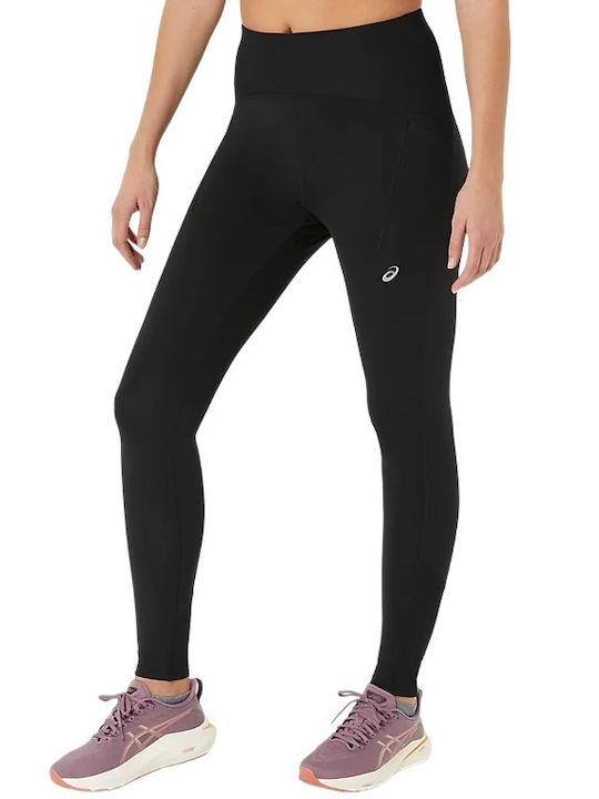 Road Winter Running Women's High Waist Black Leggings
