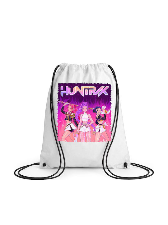 Digital Place K-pop Demon Hunters Παιδική Τσάντα Πλάτης Λευκή 42x34εκ.