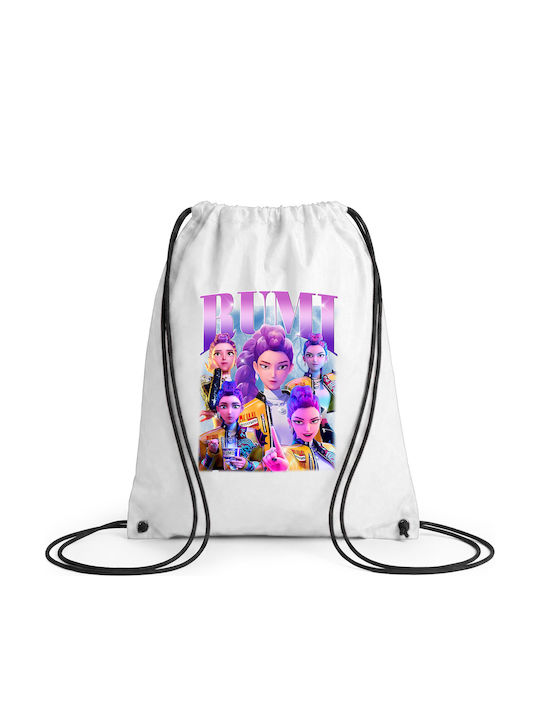 Digital Place K-pop Demon Hunters Детска Раница Бяла 42x34см