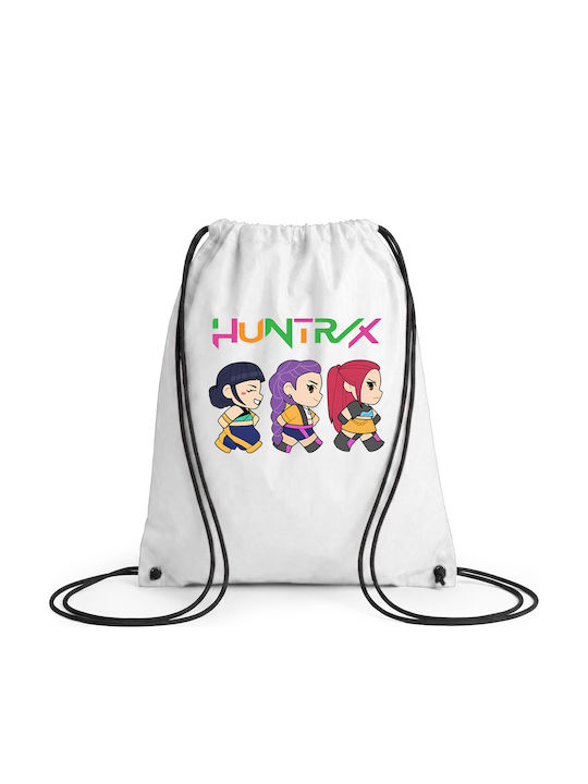 Digital Place K-pop Demon Hunters Παιδική Τσάντα Πλάτης Λευκή 42x34εκ.
