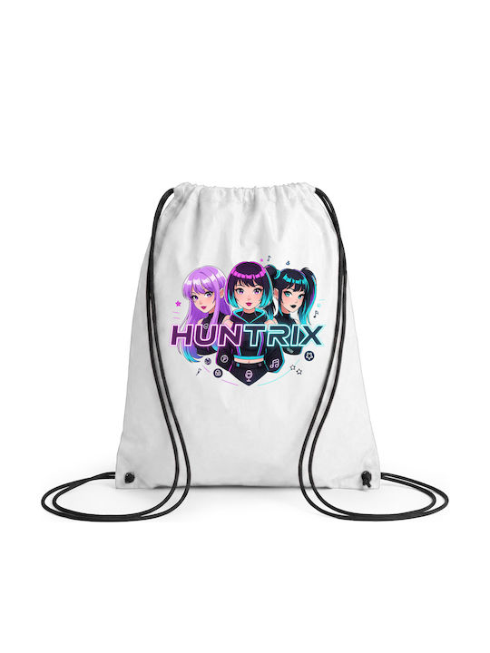 Digital Place K-pop Demon Hunters Παιδική Τσάντα Πλάτης Λευκή 42x34εκ.