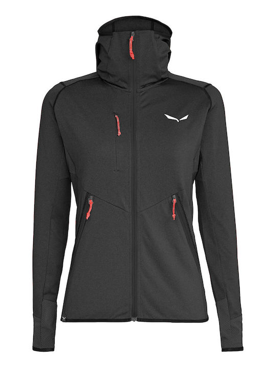 Agner Damen Sportliche Strickjacke Schwarz