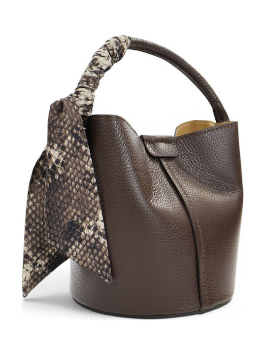 Passaggio Leather Δερμάτινο Γυναικείο Πουγκί Ώμ...