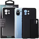 Spacer Back Cover Silicon 2mm Negru Xiaomi Mi 11