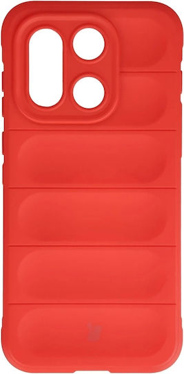 Bizon Umschlag Rückseite Silikon Rot (OnePlus 15)