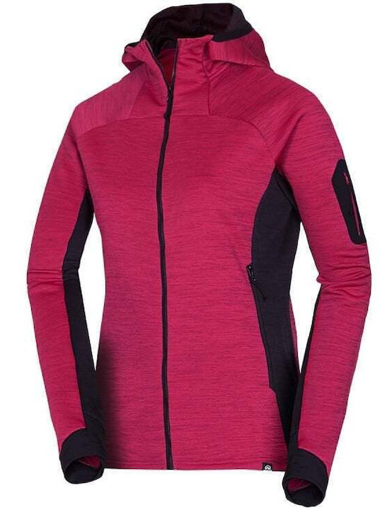 Jachetă Sportivă pentru Femei Burgundy