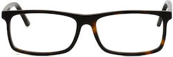 Prescription Eyeglass Frame Red Raven Optical 002 Tortoise Red Raven