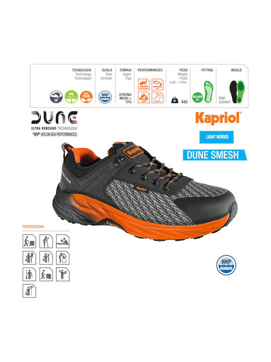 Waterproof Orange Safety Shoe S3S Certified P CI FO WRU Waterproof Orange Safety Shoe S3S Certified P CI FO WRU