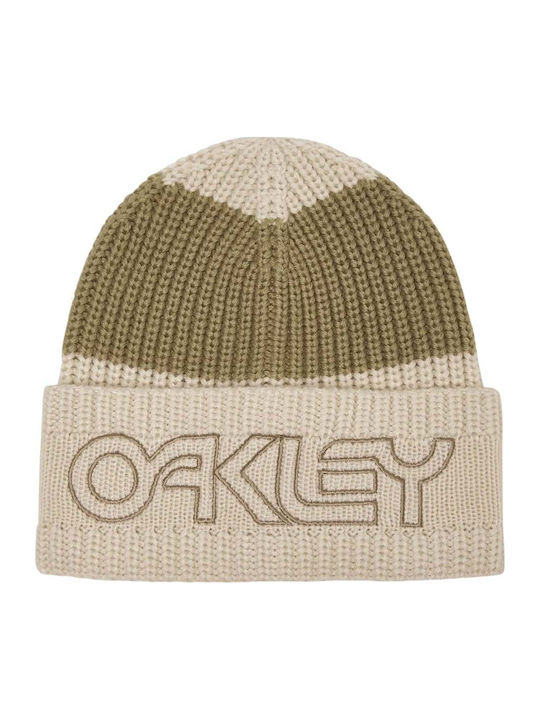 Beanie Unisex Strickmütze in Beigem Farbton