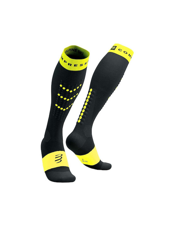 Compressport Ski- und Snowboardsocken Schwarz 1 Paar