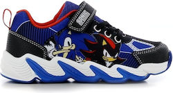 Sonic Kinder Sneaker mit Bügel- und Schleifenverschluss & Lichtern Schwarz Sonic Kinder Sneaker mit Bügel- und Schleifenverschluss & Lichtern Schwarz