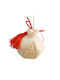 Kalliopi Silver Tabletop New Year's Lucky Charm Pomegranate Wax Polish 2027 5.5x5.5cm
