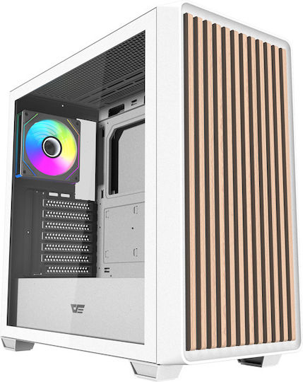 Darkflash DS900WD Midi Tower Κουτί Υπολογιστή Λευκό