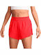 Aeroswift Pantaloni Scurți Sport Pentru Femei Dri-Fit Roșii