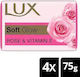 Lux Soap Bars 4x75gr