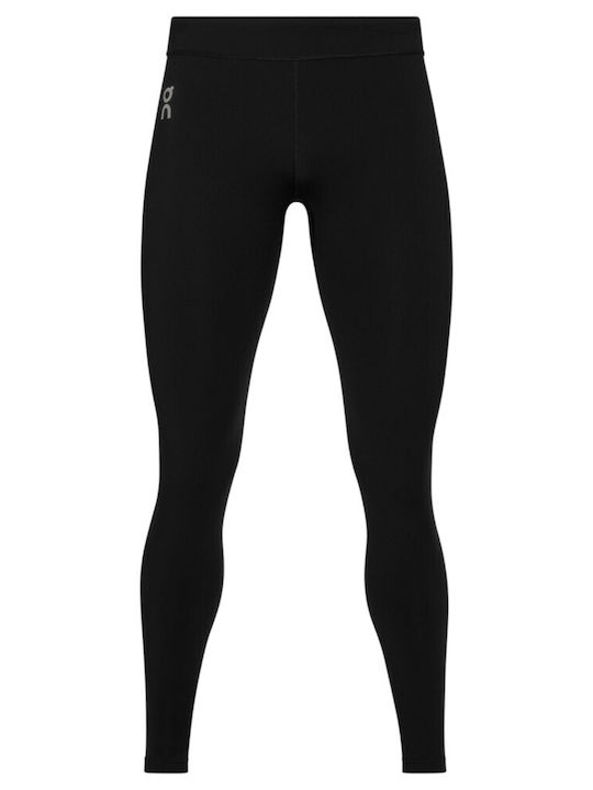 On Colanți Sport Bărbați Compression Scurt Negru