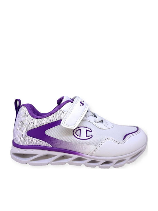 Champion Low Cut Детски маратонки със Светещи Бели