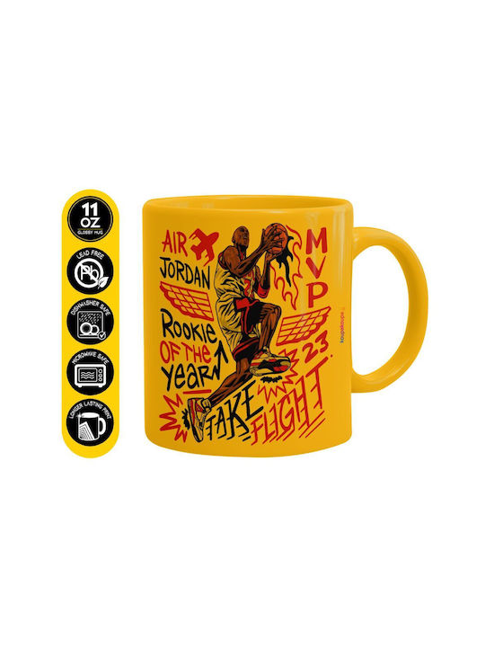 Koupakoupa Jordan Ceramic Mug Yellow 330ml