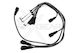 Maxgear Μπουζοκαλώδια Κινητήρα Αυτοκινήτου για Opel Omega Lexus LS
