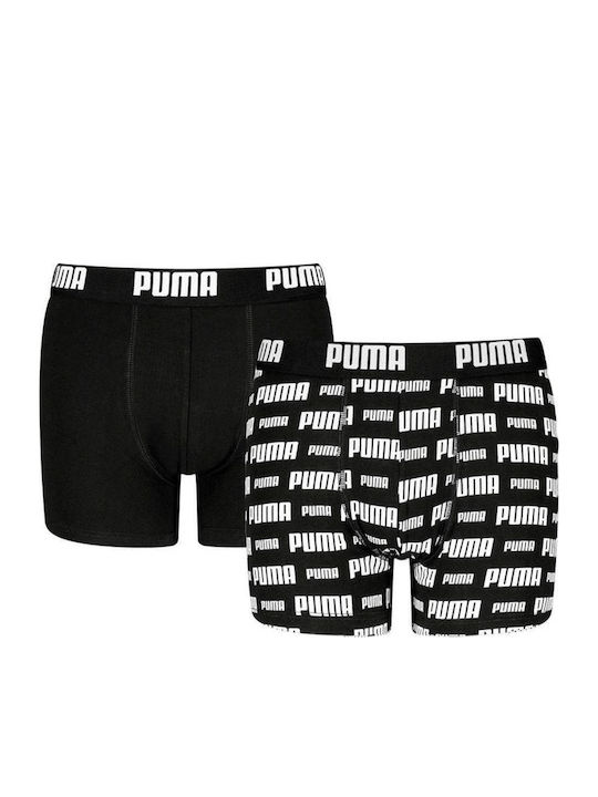 PUMA Everyday Logo Set Kids Boxers 2 Pieces Black