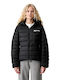 Women's Puffer Jacket for Winter Black