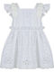 Lapin White Knitted Baptism Dress