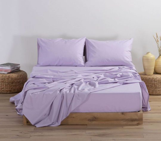 Nef-Nef Homeware Basic Ημίδιπλο 180x200εκ. Μωβ Nef-Nef Homeware Basic Ημίδιπλο 180x200εκ. Μωβ