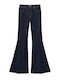 Damen Jeans Hosen Bein Stil Ausgestellt