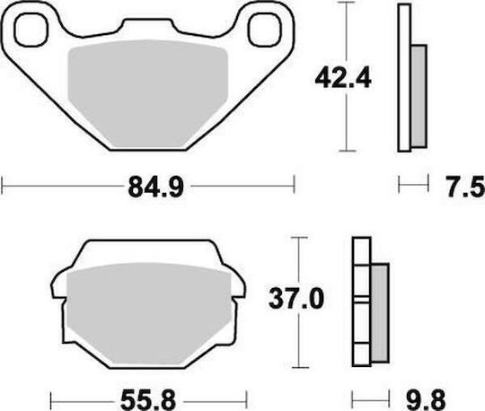 Подложки Фрикционни Moto-master Nitro FS 570 11