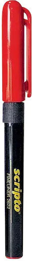 BIC Design Marker Red