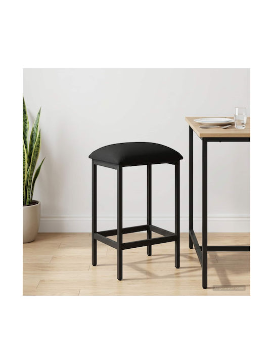 vidaXL Hocker Bar Hölzernes Schwarz 40x32x64cm