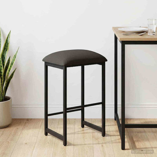 Barhocker Hölzernes Dunkelgrau 40x32x64cm