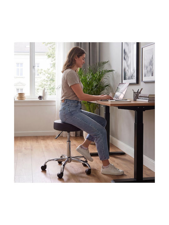 Black Office Stool