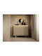Bufet Semi Din Lemn cu Sertare Boliwar 103.9x40x84.4cm