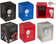 Metallische Sparbüchse Strong Box Mit Schloss 16x11,5x10 Rote